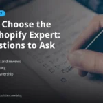 how to choose a shopify expert banner